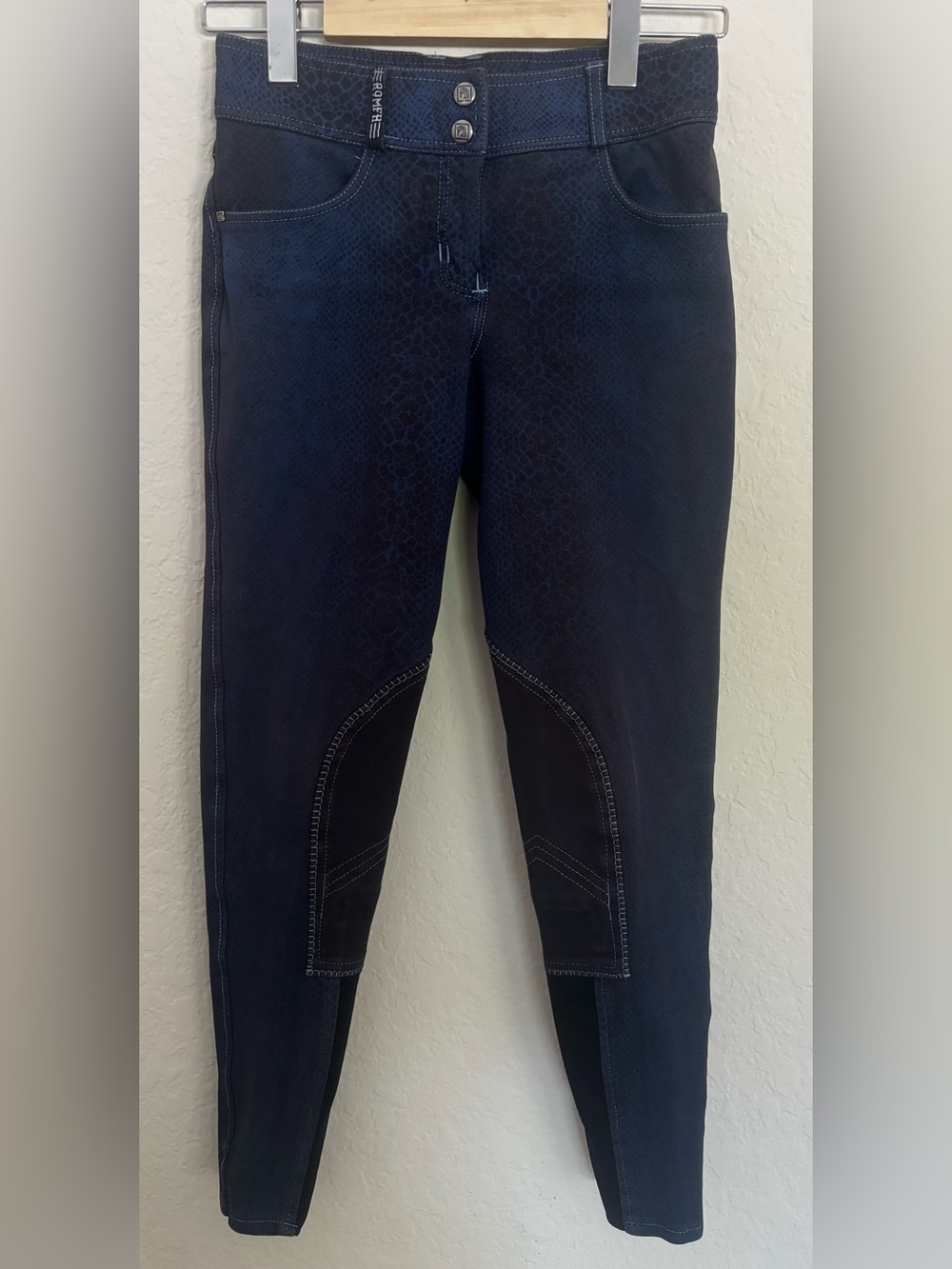 ROMFH Full Seat Animal Print Breeches Equestrian Riding Pants 24R
